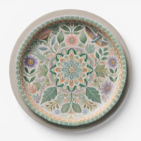Beautiful Mandala Party Plates – Unique & Elegant