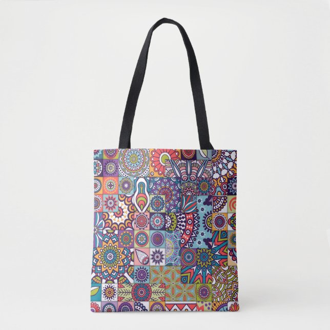Beautiful Mandala Tote Bag (Front)