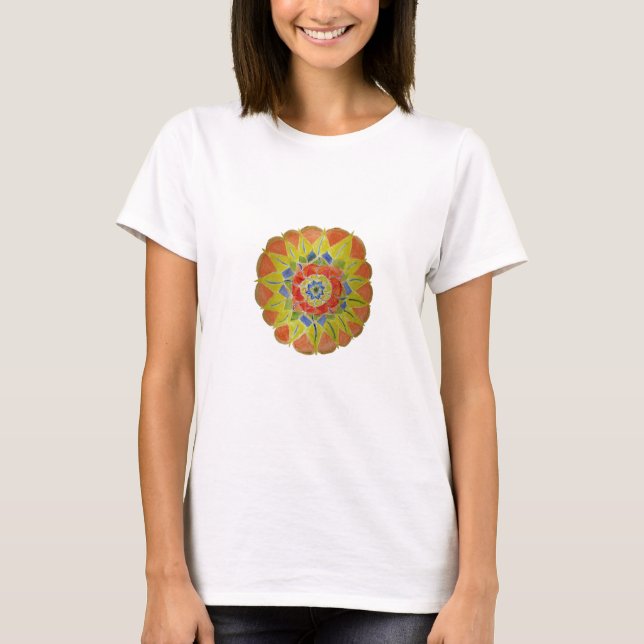 Beautiful Mandala Yoga Top (Front)