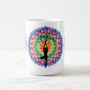 Beautiful Mandala Yogo and Meditation Mug