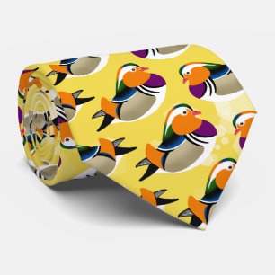 Beautiful Mandarin Ducks Tie