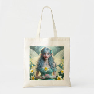 Beautiful March Fairy in Daffodils Tote Bag