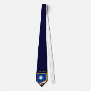 Beautiful Marshall Islands Flag Tie