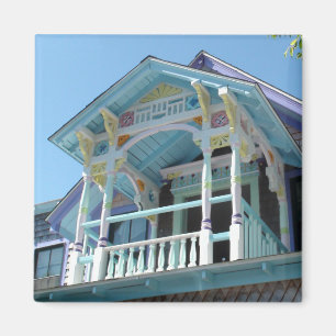 Beautiful Marthas Vineyard Victorian House Magnet
