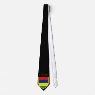 Beautiful Mauritius Flag Tie