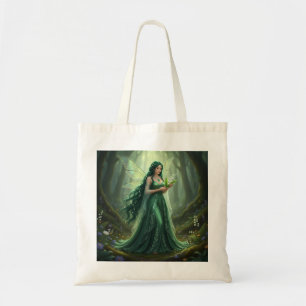 Beautiful May Emerald Fairy Tote Bag