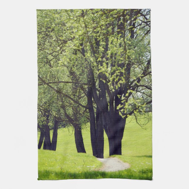 Beautiful Meadow Tea Towel (Vertical)
