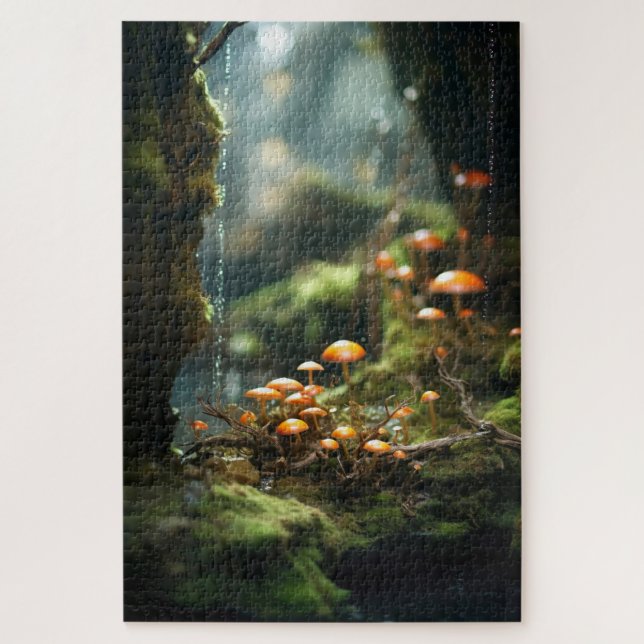 Beautiful Mediaeval Fantasy Landscape 1014pcs Jigsaw Puzzle (Vertical)