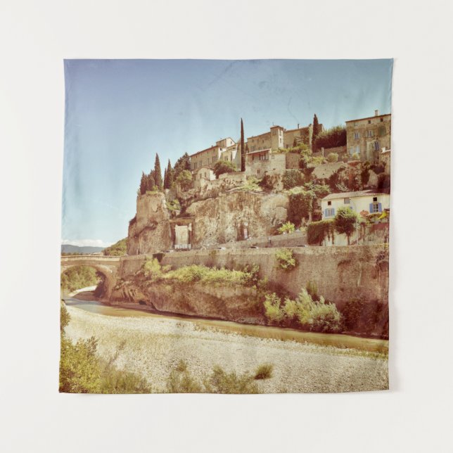 Beautiful Mediaeval Village of Vaison la Romaine,  Tapestry (Front)