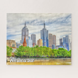 Beautiful Melbourne, Australia Jigsaw Puzzle