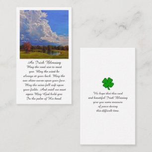 Beautiful Memorial Sympathy Card