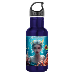 Beautiful Mermaid Under Water 532 Ml Water Bottle
