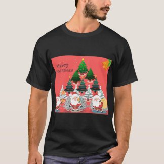 Beautiful Merry Christmas Design T-Shirt