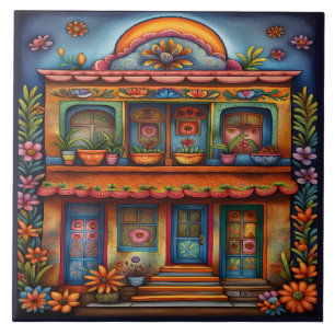 Beautiful Mexican Art Tile