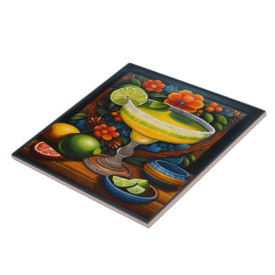 Beautiful Mexican Art Tile