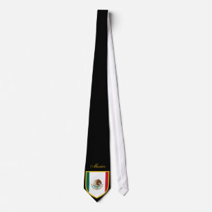 Beautiful Mexico Flag Tie
