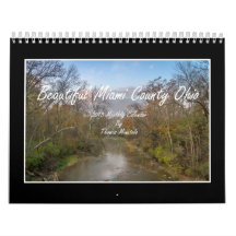 Beautiful Miami County Ohio 2018 Monthly Calendar