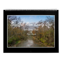 Beautiful Miami County Ohio 2018 Monthly Calendar
