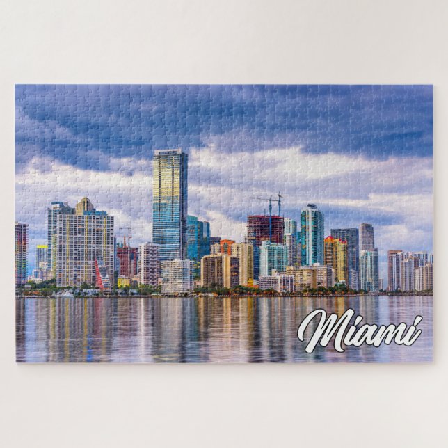 Beautiful Miami, Florida, United States Jigsaw Puzzle (Horizontal)