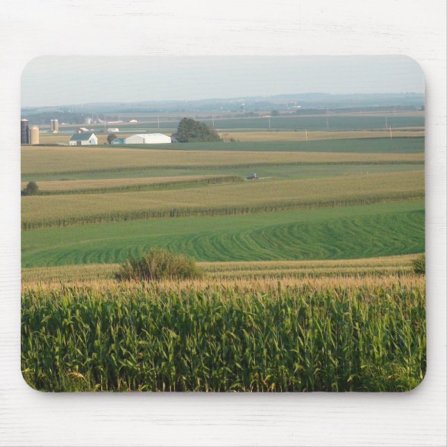 Beautiful Midwest Scenery Mouse Pad (Front)