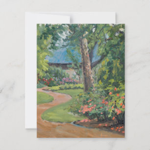 Beautiful Missouri St Louis Botanica Garden Thank You Card