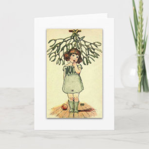 Beautiful Mistletoe by NELLIE BENSON Holiday Card