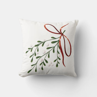 Beautiful Mistletoe Cushion