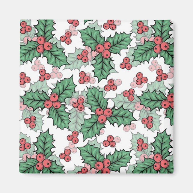 Beautiful Mistletoe  Magnet (Front)