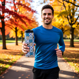 🤩 Beautiful mix of Azulejos  Thermal Tumbler