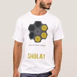 Beautiful Model Sholay Bollywood Movie Dialogue T-Shirt