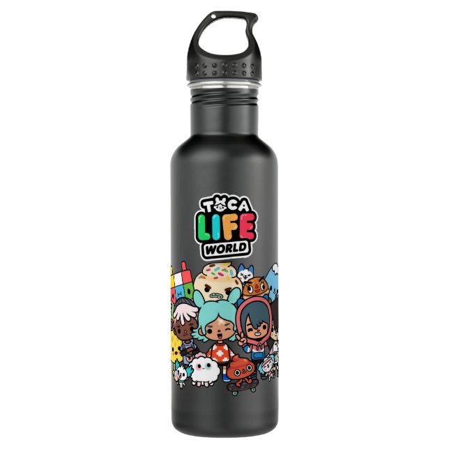 Beautiful Model Toca App Development Boca Studio G 710 Ml Water Bottle (Front)