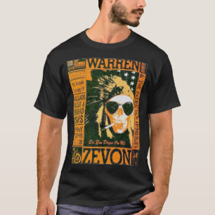 Beautiful Model Warren Art Zevon Gift Movie Fans T-Shirt