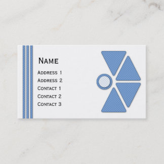 Beautiful modern abstract design business card