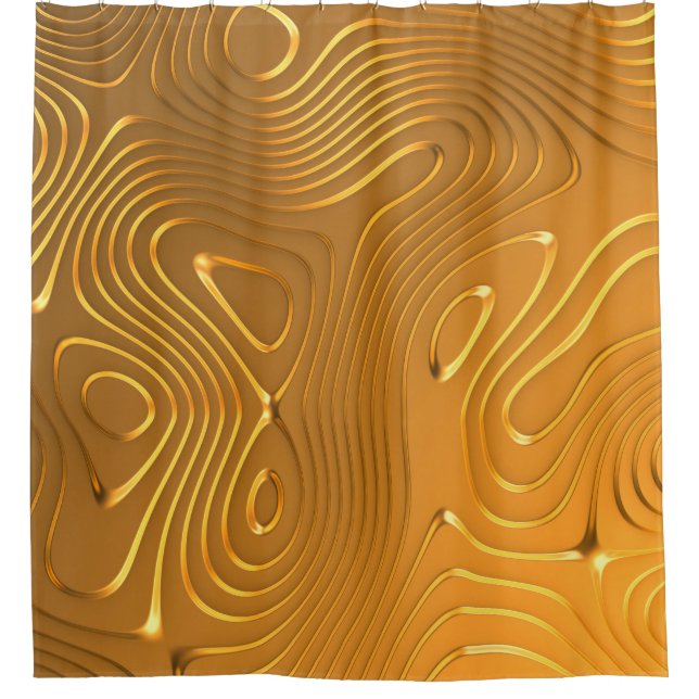 Beautiful modern background texture with relief, p shower curtain (Front)