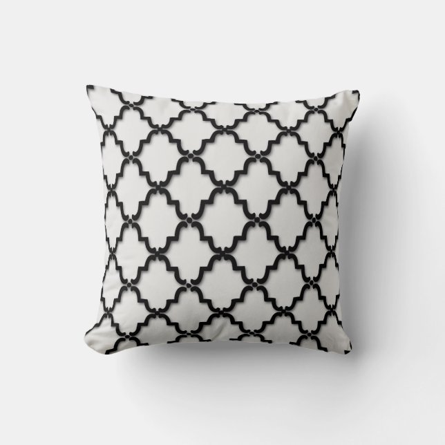 Beautiful Modern Retro Art Deco Pattern Cushion (Front)