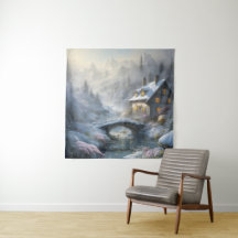 Beautiful Modern Snow Winter Landscape