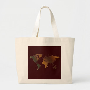 Beautiful Modern World Map #Gift Tote
