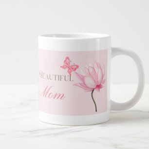 Beautiful Mom,Mother’s Day & Birthday Gift for Her Large Coffee Mug