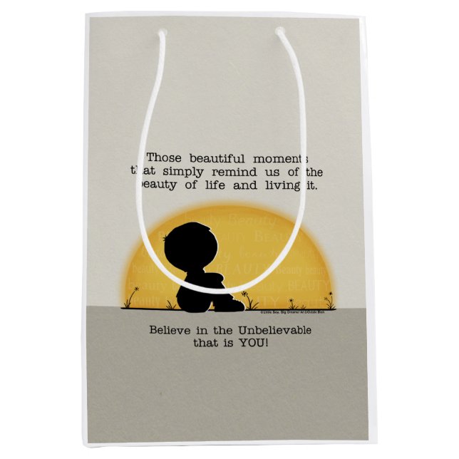 Beautiful Moments Medium Gift Bag (Front)