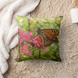 Beautiful Monarch Butterfly Cushion