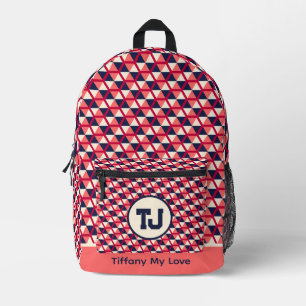 Beautiful Monogrammed Basketball Backpack For Kids