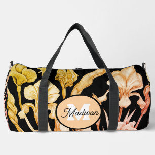Beautiful monogrammed duffel bag