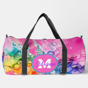 Beautiful monogrammed duffel bag