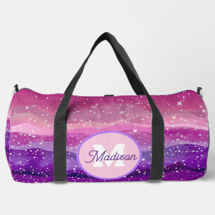 Beautiful monogrammed duffel bag