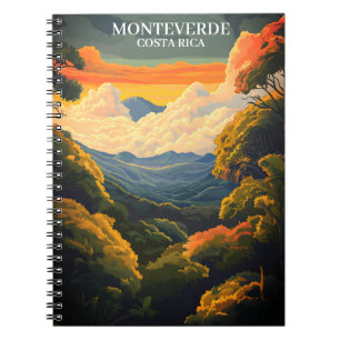Beautiful Monteverde Cloud Forest Costa Rica  Notebook