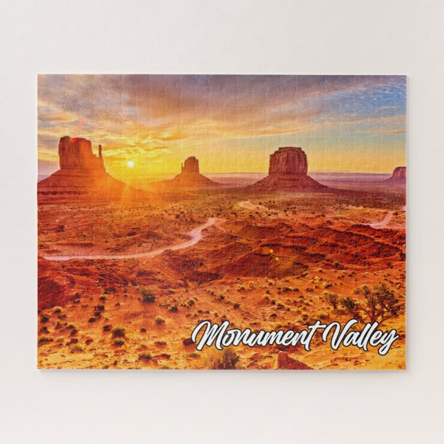 Beautiful Monument Valley, Arizona, USA Jigsaw Puzzle (Horizontal)