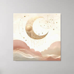 Beautiful Moon Canvas Art 