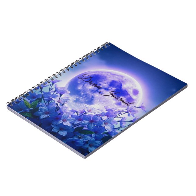 Beautiful Moon Dream Journal (Left Side)