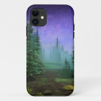 Beautiful Moonlight Wilderness Scene