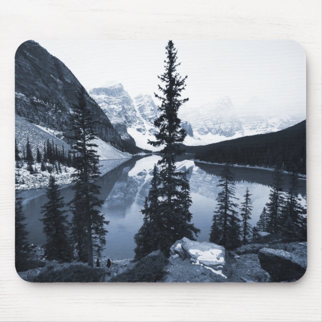 Beautiful Moraine Lake Mouse Mat (Front)